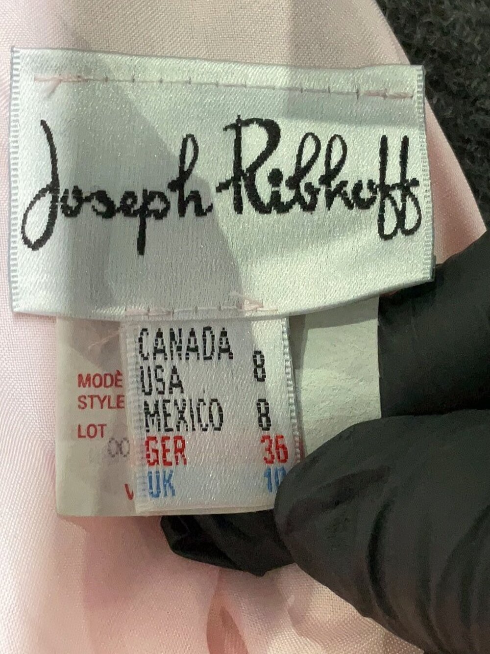Joseph Ribkoff Blush Pink Midi Dress – Y2K Minimalist Slip Style | Size 8 - Picture 5 of 6